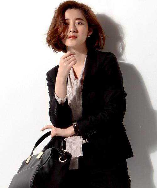 UNITED ARROWS(ユナイテッドアローズ)の「UPBT NEO-ST テーラード ジャケット◆(テーラードジャケット・レディース・ブラック/ライトグレー/ネイビー・40/36/34/38)」の14枚目の写真