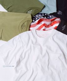 coen | USAコットンクルーネックポケットTシャツ●(Tシャツ/カットソー)