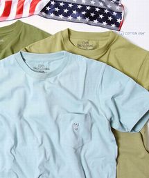 coen | USAコットンクルーネックポケットTシャツ●(Tシャツ/カットソー)