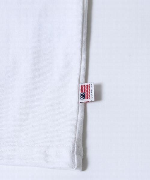 coen（コーエン）の「USAコットンクルーネックポケットTシャツ●（Tシャツ/カットソー・メンズ・オリーブ/ネイビー/ブラック/ホワイト/ベージュ/ライトブルー・SMALL/X-LARGE/MEDIUM/LARGE）」の18枚目の写真