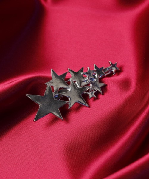 PLAIN CLOTHING（プレーンクロージング）の「人気クリップ再入荷！！ランダムメタルスターヘアクリップ（バレッタ/ヘアクリップ・レディース・シルバー/ゴールド・FREE）」の8枚目の写真