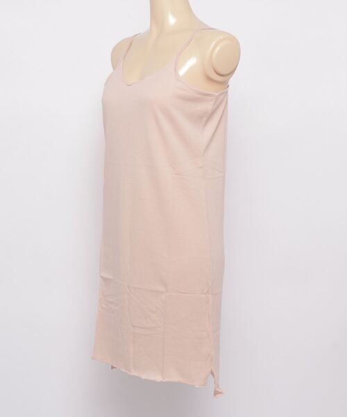 v::room（ヴィルーム）の「【V::ROOM 】ブイ ルーム/ modal jersey  cami long（キャミソール・レディース・ピンク・XX-SMALL/SMALL/X-SMALL）」の9枚目の写真