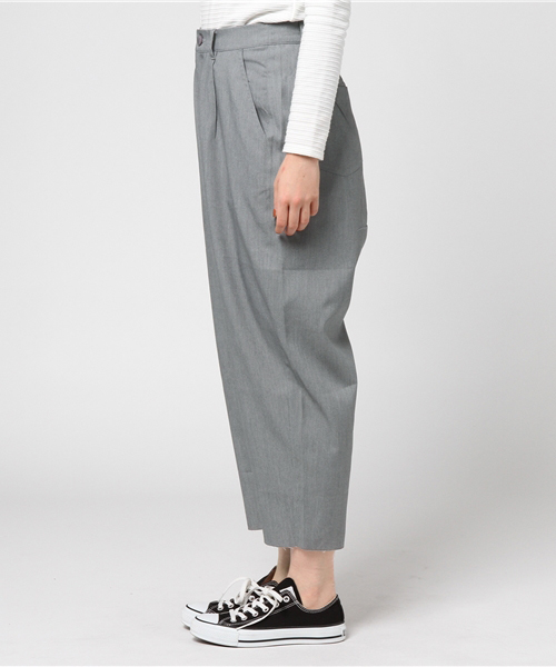 WEGO（ウィゴー）の「DISPARK/カットオフタックパンツ（その他パンツ・レディース・グレー/ピンク/ベージュ・FREE）」の5枚目の写真