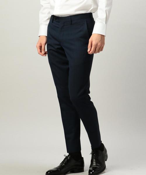 green label relaxing(グリーンレーベルリラクシング)の「【WORK TRIP OUTFITS】TW PH SLIM NP パンツ ◆(セットアップ・メンズ・ダークグレー/ネイビー・80 S/70 S/76 S/84 S/88 S/72 S)」の1枚目の写真