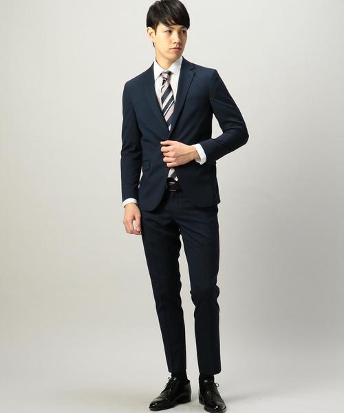 green label relaxing(グリーンレーベルリラクシング)の「【WORK TRIP OUTFITS】TW PH SLIM NP パンツ ◆(セットアップ・メンズ・ダークグレー/ネイビー・80 S/70 S/76 S/84 S/88 S/72 S)」の6枚目の写真