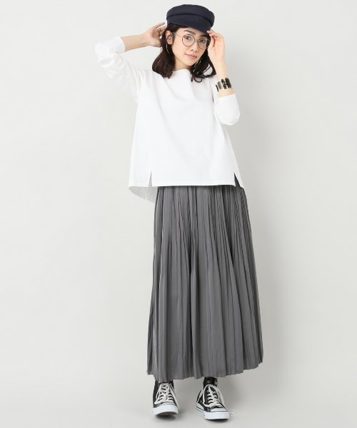 Spick & Span(スピックアンドスパン)の「デラヴェジャージーBACKレースアップ2◆(Tシャツ/カットソー・レディース・ホワイト/ブラック系その他/ホワイト×ネイビー・FREE)」の10枚目の写真