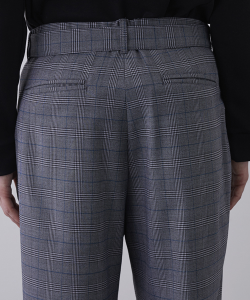STUDIOUS(ステュディオス)の「ベルテッドワイドスラックス(スラックス・メンズ・グレー/ブラック/ブラウン・1/2)」の13枚目の写真