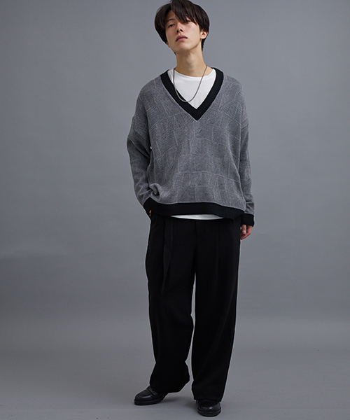 STUDIOUS(ステュディオス)の「ベルテッドワイドスラックス(スラックス・メンズ・グレー/ブラック/ブラウン・1/2)」の16枚目の写真