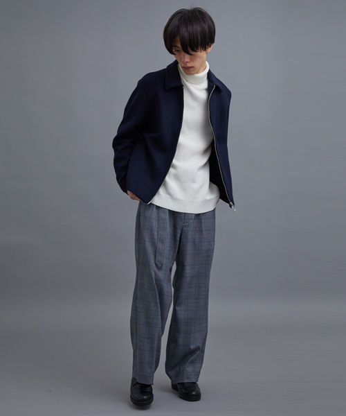 STUDIOUS(ステュディオス)の「ベルテッドワイドスラックス(スラックス・メンズ・グレー/ブラック/ブラウン・1/2)」の19枚目の写真