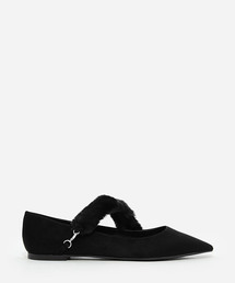 ファーストラップパンプス / FUR STRAP PUMPS