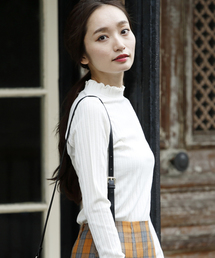 RAY CASSIN | ワイドリブ衿メロウプチハイプルオーバー(Tシャツ/カットソー)