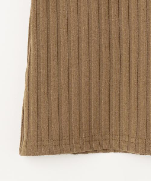 RAY CASSIN（レイカズン）の「ワイドリブ衿メロウプチハイプルオーバー（Tシャツ/カットソー・レディース・オフホワイト/杢グレー/ブラック/キャメル・FREE）」の7枚目の写真