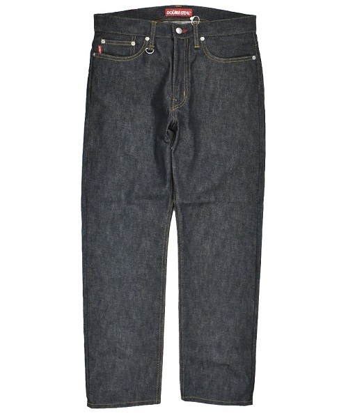 DOUBLE STEAL(ダブルスティール)の「Side Logo Narrow DENIM デニム パンツ(デニムパンツ・メンズ・インディゴブルー・MEDIUM/LARGE/X-LARGE)」の4枚目の写真