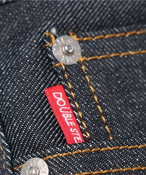 DOUBLE STEAL(ダブルスティール)の「Side Logo Narrow DENIM デニム パンツ(デニムパンツ・メンズ・インディゴブルー・MEDIUM/LARGE/X-LARGE)」の10枚目の写真
