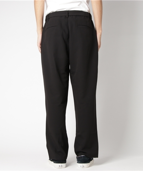 VENCEEXCHANGE（ヴァンスエクスチェンジ）の「T/R/PUワイドタックパンツ               （その他パンツ・メンズ・ブラック/グレー・LARGE/MEDIUM）」の6枚目の写真