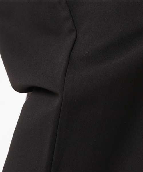 VENCEEXCHANGE（ヴァンスエクスチェンジ）の「T/R/PUワイドタックパンツ               （その他パンツ・メンズ・ブラック/グレー・LARGE/MEDIUM）」の5枚目の写真