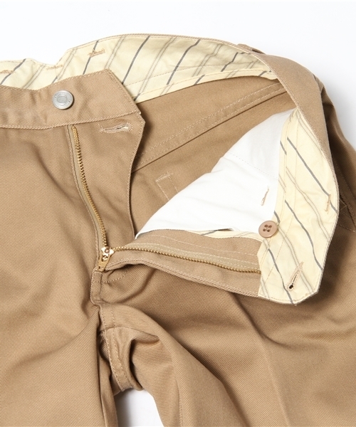 CIAOPANIC（チャオパニック）の「カツラギトラウザー（チノパンツ・メンズ・ベージュ・SMALL/MEDIUM/LARGE）」の6枚目の写真