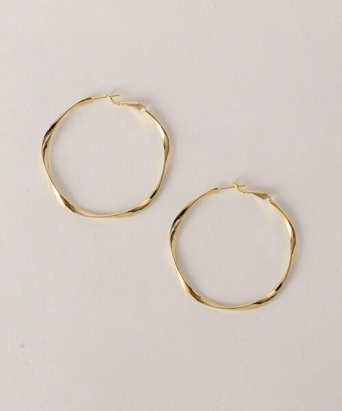 BEAUTY&YOUTH UNITED ARROWS(ビューティーアンドユースユナイテッドアローズ)の「【WEB限定】by∴ ヘンケイフープピアス(ピアス(両耳用)・レディース・ゴールド/シルバー・FREE)」の11枚目の写真