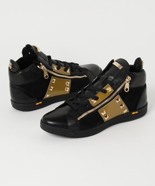 MARK & lona ブラックハイカットシューズ MARK&LONA BLACK BOX（マークアンドロナ ブラックボックス）の「Rogue