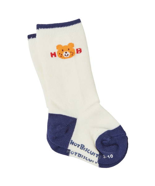 HOT BISCUITS(ホットビスケッツ)の「ワンポイント ハイソックス(ソックス/靴下・キッズ・ネイビー/ピンク・9-10cm/11-13cm/13-15cm/15-17cm/17-19cm)」の7枚目の写真