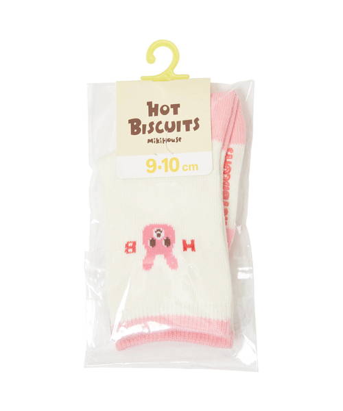 HOT BISCUITS(ホットビスケッツ)の「ワンポイント ハイソックス(ソックス/靴下・キッズ・ネイビー/ピンク・9-10cm/11-13cm/13-15cm/15-17cm/17-19cm)」の3枚目の写真