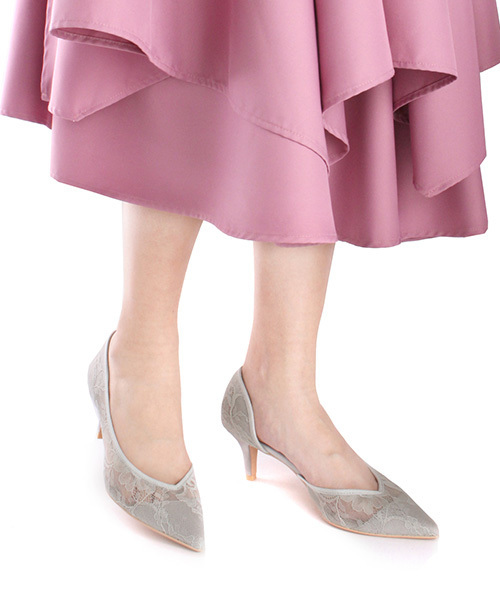 RANDA(ランダ)の「サイドレースパンプス(パンプス)」 - WEAR RANDA(ランダ)の「サイドレースパンプス(パンプス)」 - WEAR