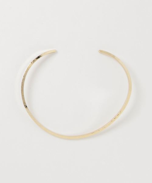 RIVE DROITE（リヴドロワ）の「タタキメタルチョーカー-（ネックレス・レディース・ゴールド・FREE）」の3枚目の写真