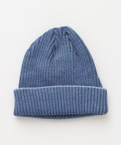 Rohw Master Product ロウマスタープロダクト の Rohw Master Product Urban Research Indigo Knitcap ニットキャップ ビーニー Wear