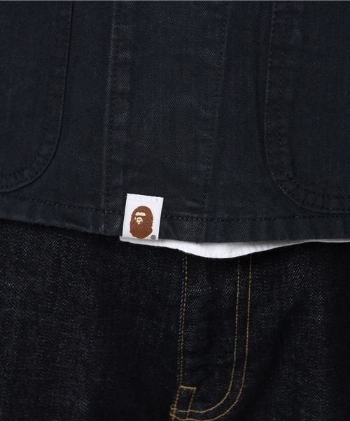 A BATHING APE（アベイシングエイプ）の「HBT COVERALL（カバーオール・メンズ・オリーブドラブ/ネイビー・MEDIUM/XX-LARGE/LARGE/X-LARGE/SMALL）」の10枚目の写真