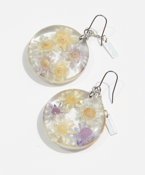 ANREALAGE(アンリアレイジ)の「UV FLOWER PIERCE(ピアス(両耳用)・レディース・その他・FREE)」の4枚目の写真