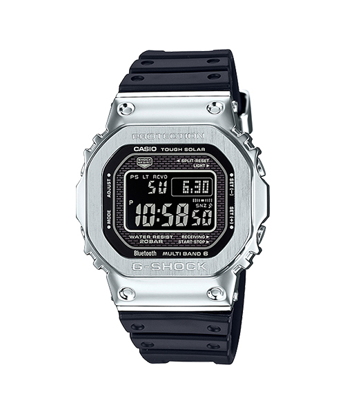 G-SHOCK(ジーショック)の「CASIO G-SHOCK GMW-B5000-1JF(デジタル腕時計・メンズ・シルバー・FREE)」の1枚目の写真
