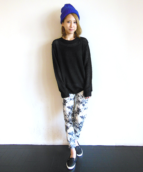 WHO'S WHO gallery（フーズフーギャラリー）の「【rinevuos】ビーニー（ニットキャップ/ビーニー・メンズ・ホワイト/ブルー/ネイビー/ブラック・FREE）」の19枚目の写真