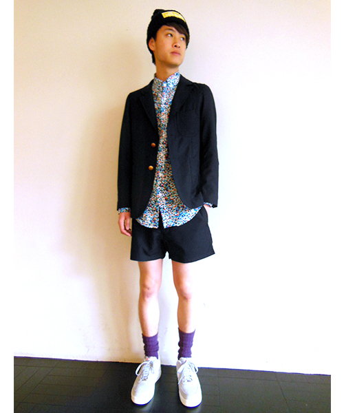 WHO'S WHO gallery（フーズフーギャラリー）の「【rinevuos】ビーニー（ニットキャップ/ビーニー・メンズ・ホワイト/ブルー/ネイビー/ブラック・FREE）」の8枚目の写真