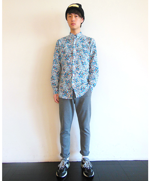 WHO'S WHO gallery（フーズフーギャラリー）の「【rinevuos】ビーニー（ニットキャップ/ビーニー・メンズ・ホワイト/ブルー/ネイビー/ブラック・FREE）」の20枚目の写真