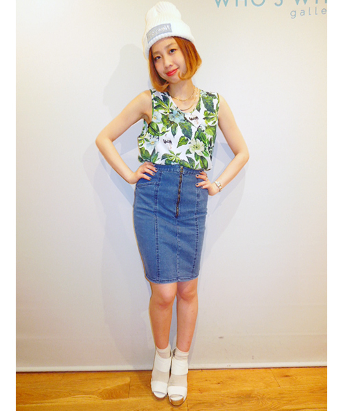 WHO'S WHO gallery（フーズフーギャラリー）の「【rinevuos】ビーニー（ニットキャップ/ビーニー・メンズ・ホワイト/ブルー/ネイビー/ブラック・FREE）」の10枚目の写真