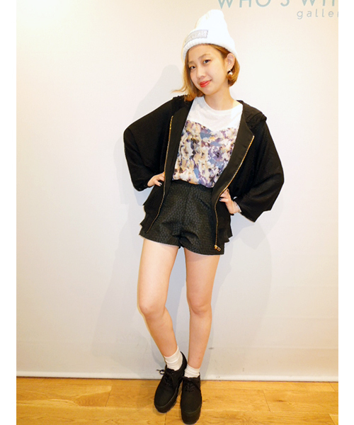 WHO'S WHO gallery（フーズフーギャラリー）の「【rinevuos】ビーニー（ニットキャップ/ビーニー・メンズ・ホワイト/ブルー/ネイビー/ブラック・FREE）」の11枚目の写真