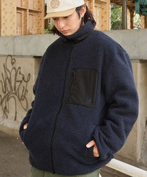 KANGOL/カンゴール別注 オーバーサイズ シープボアフリースジャケット