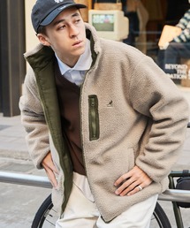 KANGOL/カンゴール別注 オーバーサイズ シープボアフリースジャケット