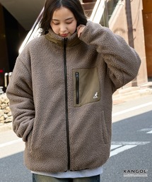 KANGOL/カンゴール別注 オーバーサイズ シープボアフリースジャケット