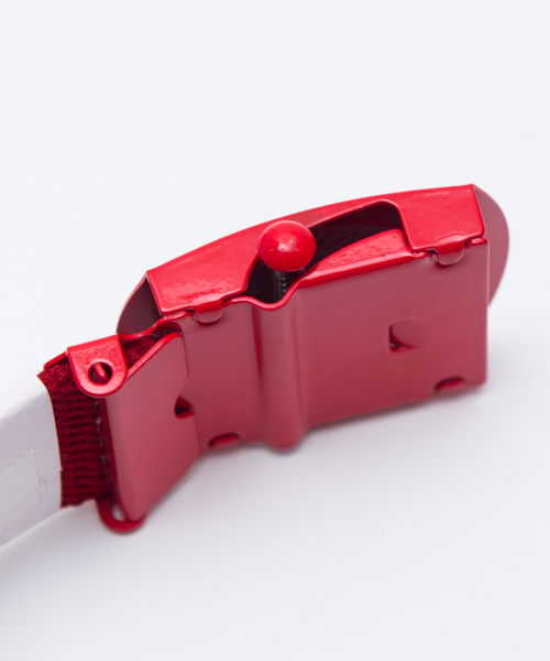 CONVERSE（コンバース）の「【WEB限定】 CONVERSE / コンバース　GIベルト/ガチャロングベルト（ベルト・メンズ・ホワイト/ブラック/イエロー/レッド・FREE）」の12枚目の写真