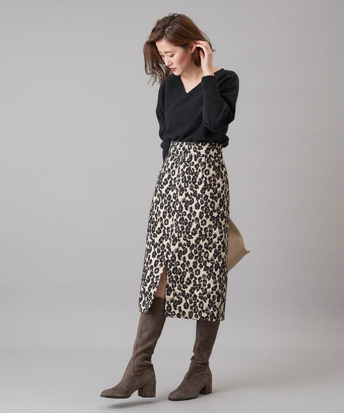 RIVE DROITE（リヴドロワ）の「【洗える】カシミヤVネックドルマンニット（ニット/セーター・レディース・ブラック/ライトベージュ/バイオレット/イエロー・FREE）」の9枚目の写真