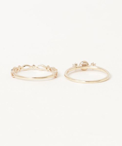NOJESS（ノジェス）の「K10ピンキーリングセット（リング）」 - WEAR