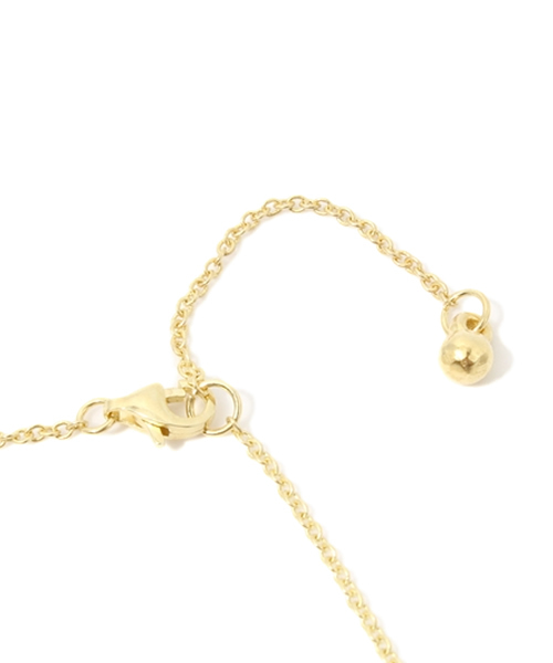 ROSE BUD(ローズバッド)の「(DEER RUBY)GREEN GEM CROSS PENDANT NECKLACE(ネックレス・レディース・シルバー/ゴールド・ONE SIZE)」の3枚目の写真