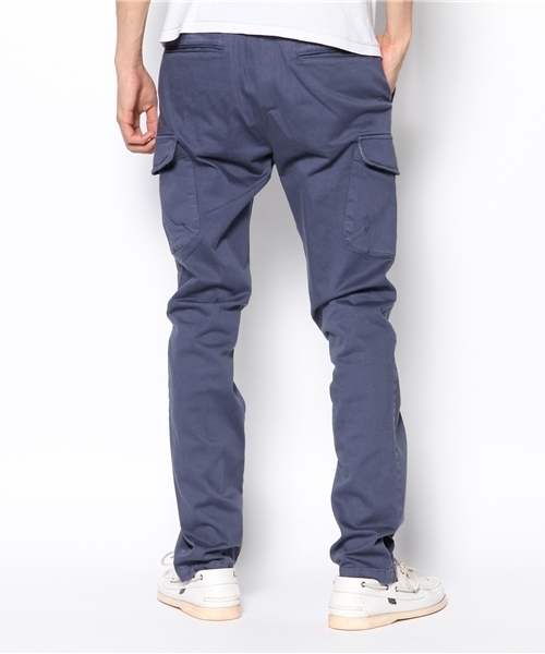 BEAMS(ビームス)の「□BEAMS / SKINNY 6ポケットパンツ(カーゴパンツ・メンズ・オリーブ/ネイビー・SMALL/MEDIUM/LARGE/X-LARGE)」の4枚目の写真