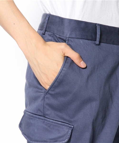 BEAMS(ビームス)の「□BEAMS / SKINNY 6ポケットパンツ(カーゴパンツ・メンズ・オリーブ/ネイビー・SMALL/MEDIUM/LARGE/X-LARGE)」の7枚目の写真