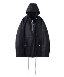 PE/COTTON ZIPPED HOODIE