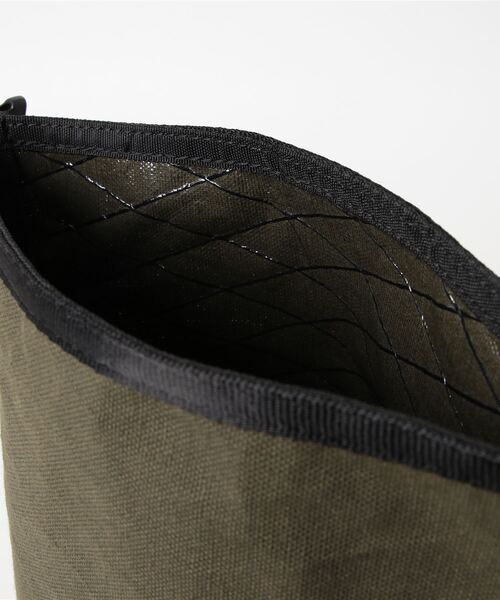 BURLAP OUTFITTER（バーラップアウトフィッター）の「PERSONAL EFFECT BAG / パーソナルエフェクトバッグ（ハンドバッグ・メンズ・ブラック/オリーブ/ナチュラル/ブラウン・ONE SIZE）」の7枚目の写真