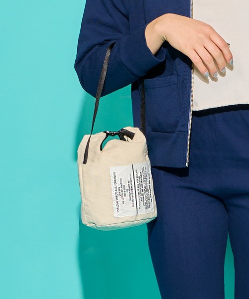 BURLAP OUTFITTER（バーラップアウトフィッター）の「PERSONAL EFFECT BAG / パーソナルエフェクトバッグ（ハンドバッグ・メンズ・ブラック/オリーブ/ナチュラル/ブラウン・ONE SIZE）」の3枚目の写真