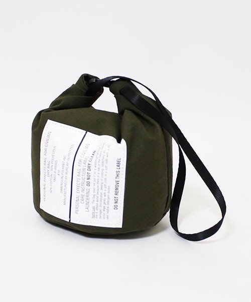 BURLAP OUTFITTER（バーラップアウトフィッター）の「PERSONAL EFFECT BAG / パーソナルエフェクトバッグ（ハンドバッグ・メンズ・ブラック/オリーブ/ナチュラル/ブラウン・ONE SIZE）」の13枚目の写真
