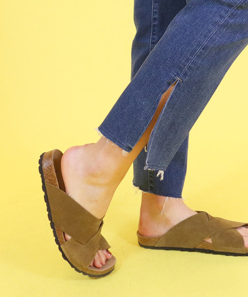 fireservice（ファイヤーサービス）の「∴ 【Fire Srevice/ファイヤーサービス】 スリムストレート サイドスリット ストレッチ ミッドインディゴ（デニムパンツ・レディース・ブルー・24inch/25inch/26inch/27inch/23inch）」の7枚目の写真